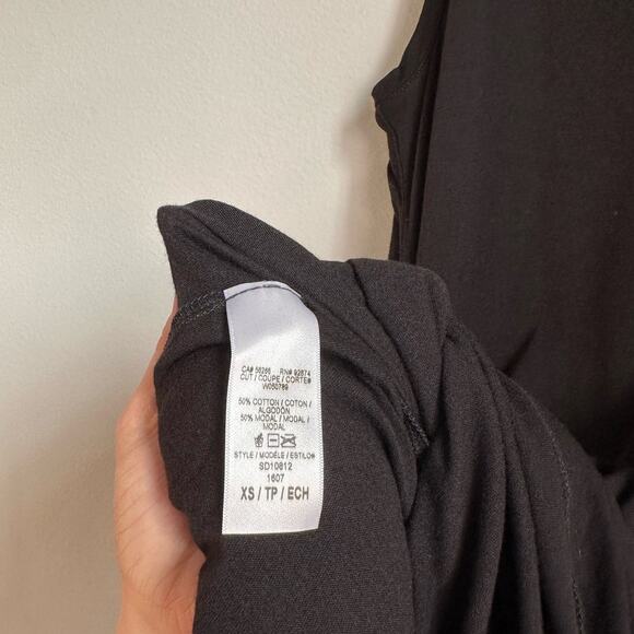 Splendid Fringe Sleeveless Short Mini Dress in Black Women's X-Small - Picture 7 of 7